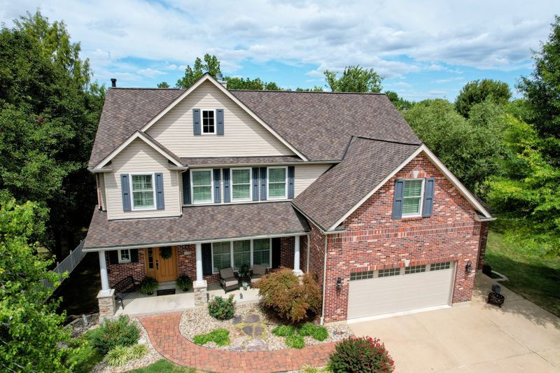Residential shingle roof replacement by Certified Pro Repair in Columbia IL