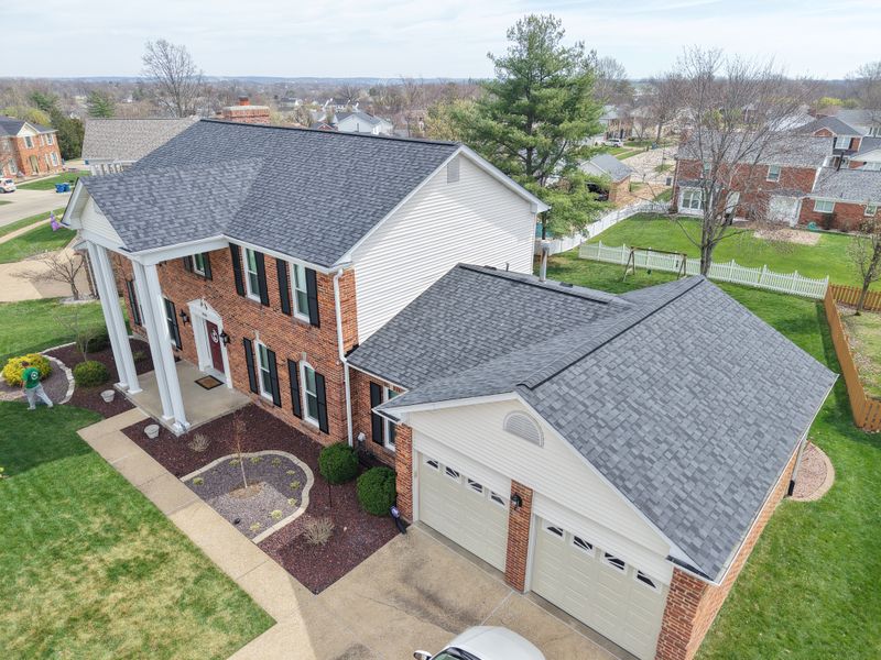 Completed roof installation in St. Louis Metro area